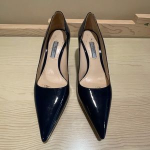 Blue Prada shoes